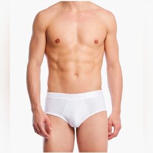 2xist NEW! Men's White Pima Cotton Contour Pouch Briefs -3 Pack - Sizes M, L, XL